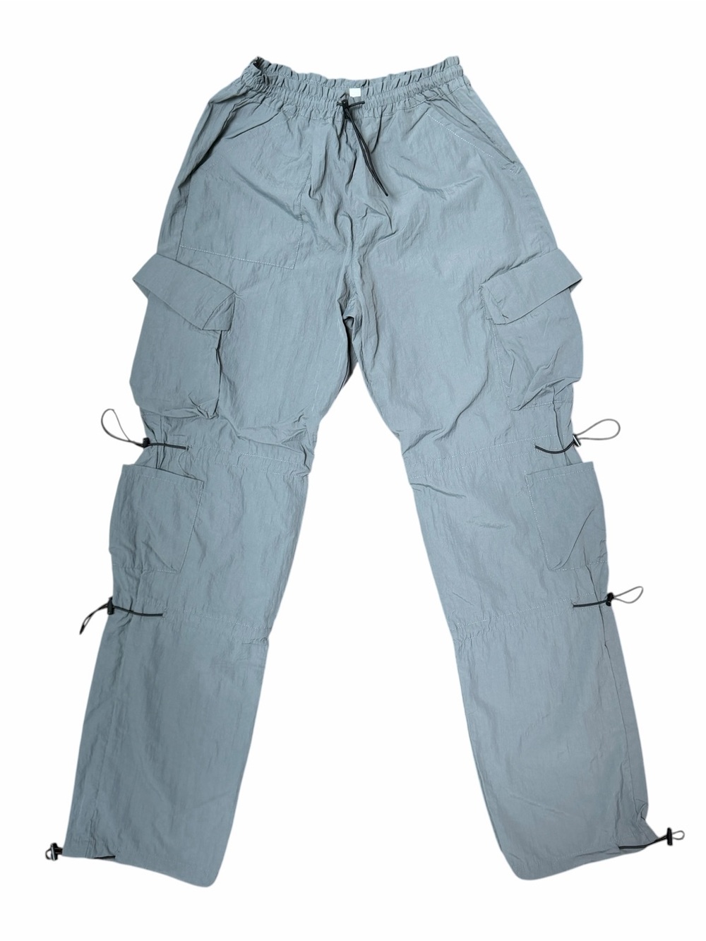 Garage XS Grey Lightweight Parachute Pants